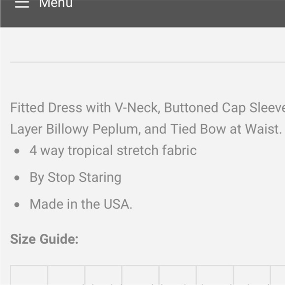 🆕 Stop Staring Faith red peplum vintage retro pinupp midi wiggle dress - Picture 6 of 14